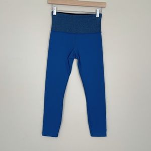 lululemon athletica Royal Blue High-Waist Leggings